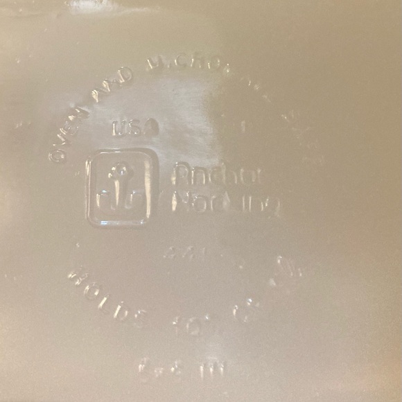 Anchor Hocking Daisies 1 Quart Rectangle Casserole Dish #441 - Picture 6 of 7